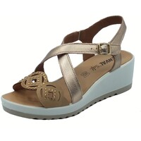 Schuhe Damen Sandalen / Sandaletten Enval 7778622 Fiore Omega Braun