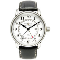 Uhren & Schmuck Herren Armbandühre Zeppelin 76421 Silbern