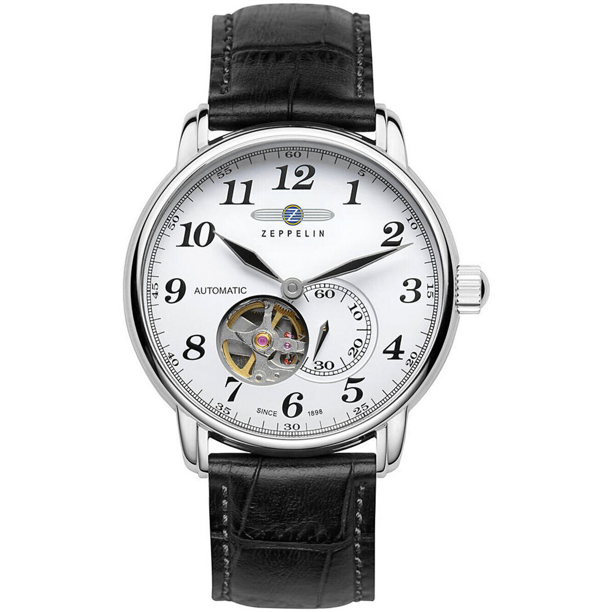 Uhren & Schmuck Herren Armbandühre Zeppelin 76661 Silbern