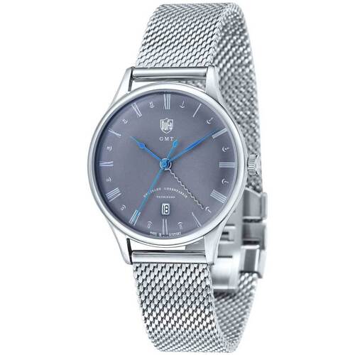 Uhren & Schmuck Herren Armbandühre Dufa DF-9006-11 Silbern