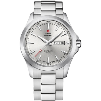 Uhren & Schmuck Herren Armbandühre Swiss Military By Chrono SMP36040.23 Silbern
