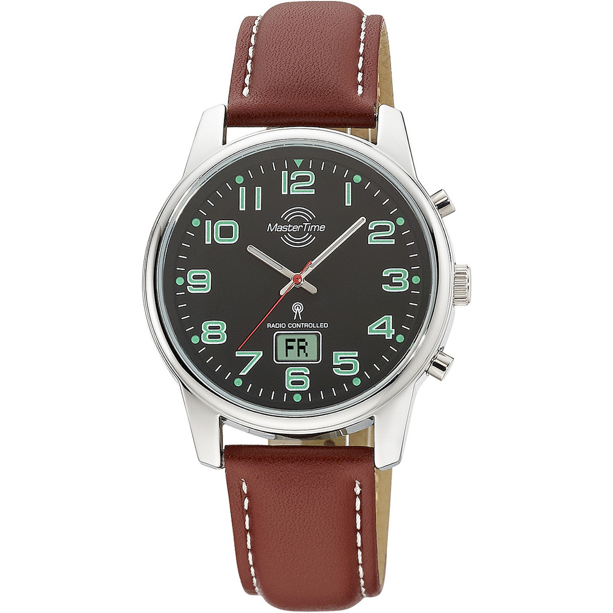 Uhren & Schmuck Herren Armbandühre Master Time MTGA-10426-22L Silbern