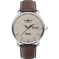 Uhren & Schmuck Herren Armbandühre Zeppelin 84665 Silbern