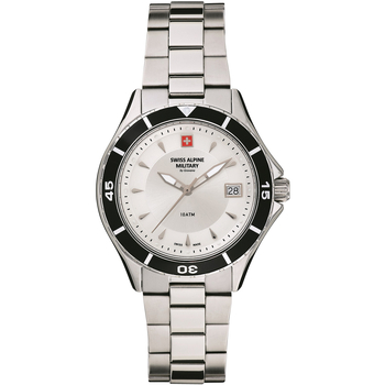 Uhren & Schmuck Damen Armbandühre Swiss Alpine Military 7740.1132 Silbern