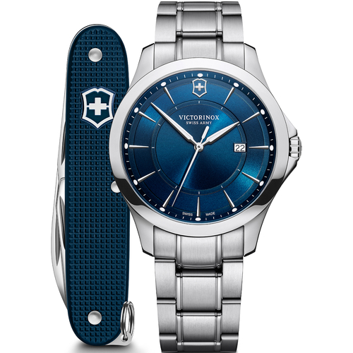 Uhren & Schmuck Herren Armbandühre Victorinox 241910.1 Silbern