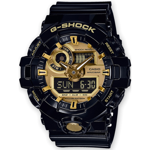 Uhren & Schmuck Herren Armbandühre Casio GA-710GB-1AER Schwarz