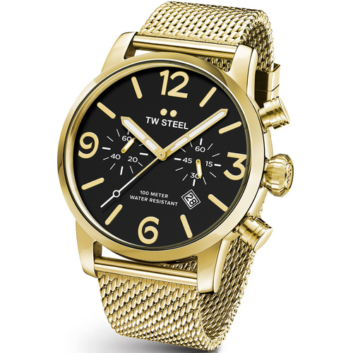 Uhren & Schmuck Herren Armbandühre Tw Steel MB24 Gold