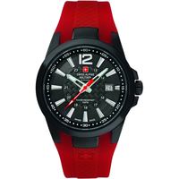 Uhren & Schmuck Herren Armbanduhren Swiss Alpine Military 7058.1876 Schwarz