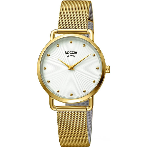 Uhren & Schmuck Damen Armbandühre Boccia 3314-06 Gold