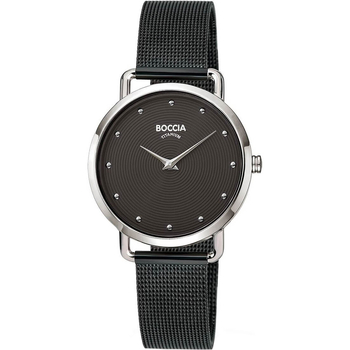 Uhren & Schmuck Damen Armbandühre Boccia 3314-03 Silbern