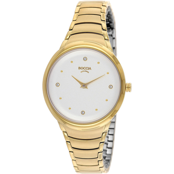 Uhren & Schmuck Damen Armbanduhren Boccia 3276-14 Gold