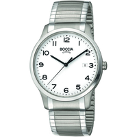 Uhren & Schmuck Herren Armbanduhren Boccia 3616-01 Silbern