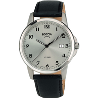 Uhren & Schmuck Herren Armbanduhren Boccia 3633-03 Silbern