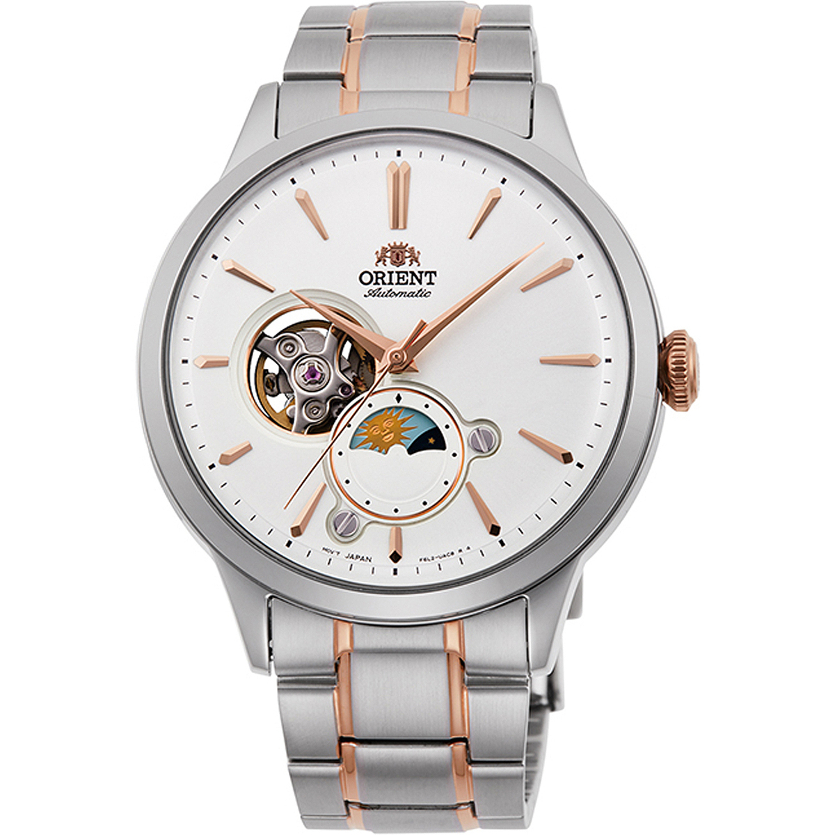 Uhren & Schmuck Herren Armbandühre Orient RA-AS0101S10B Silbern