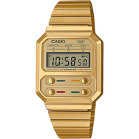 Uhren & Schmuck Armbandühre Casio A100WEG-9AEF Gold