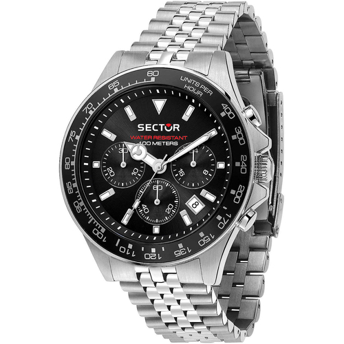 Uhren & Schmuck Herren Armbandühre Sector R3273661033 Silbern