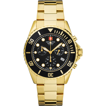 Uhren & Schmuck Herren Armbandühre Swiss Alpine Military 7053.9117 Gold