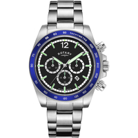 Uhren & Schmuck Herren Armbandühre Rotary GB05440/72 Silbern