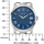 Uhren & Schmuck Herren Armbanduhren Bulova 96B386 Silbern