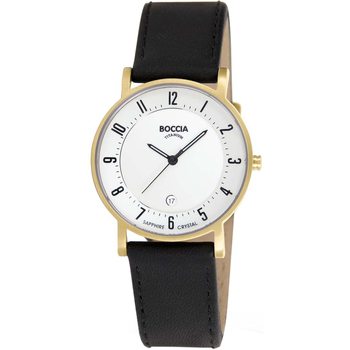 Uhren & Schmuck Damen Armbanduhren Boccia 3296-03 Gold
