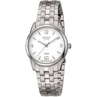 Uhren & Schmuck Damen Armbanduhren Boccia 3272-03 Silbern