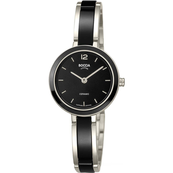 Uhren & Schmuck Damen Armbanduhren Boccia 3333-02 Silbern