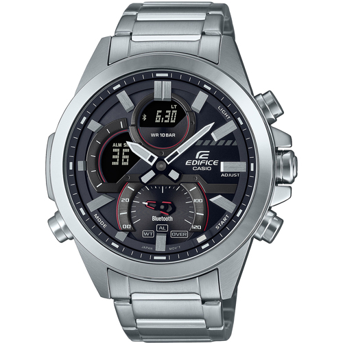Uhren & Schmuck Herren Armbandühre Casio ECB-30D-1AEF Silbern