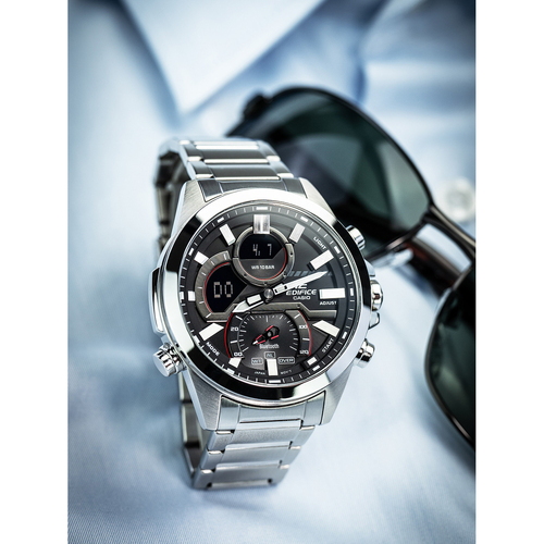 Casio ECB-30D-1AEF Silbern
