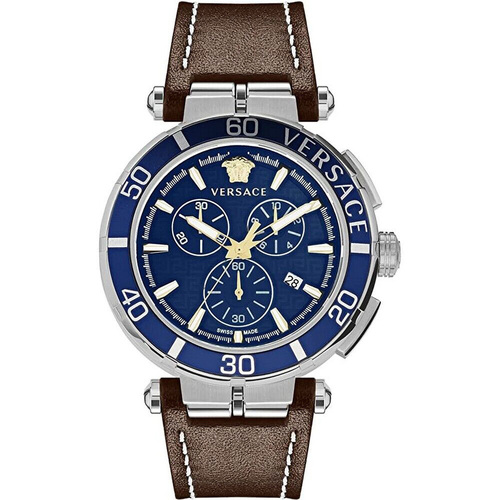 Uhren & Schmuck Herren Armbanduhren Versace VE3L00122 Silbern