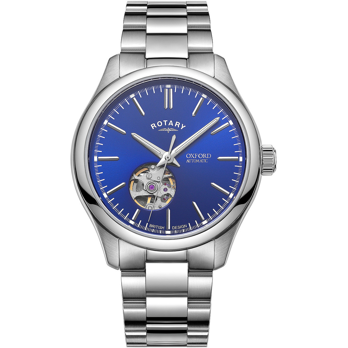 Uhren & Schmuck Herren Armbanduhren Rotary GB05095/05 Silbern