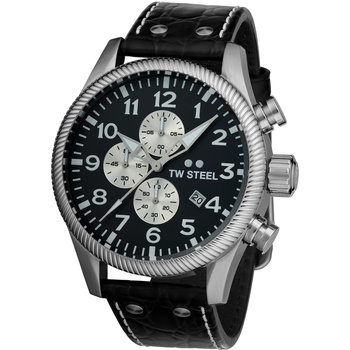 Uhren & Schmuck Herren Armbandühre Tw Steel VS110 Silbern