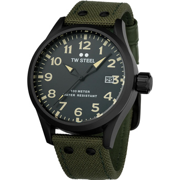 Uhren & Schmuck Herren Armbandühre Tw Steel VS102 Schwarz