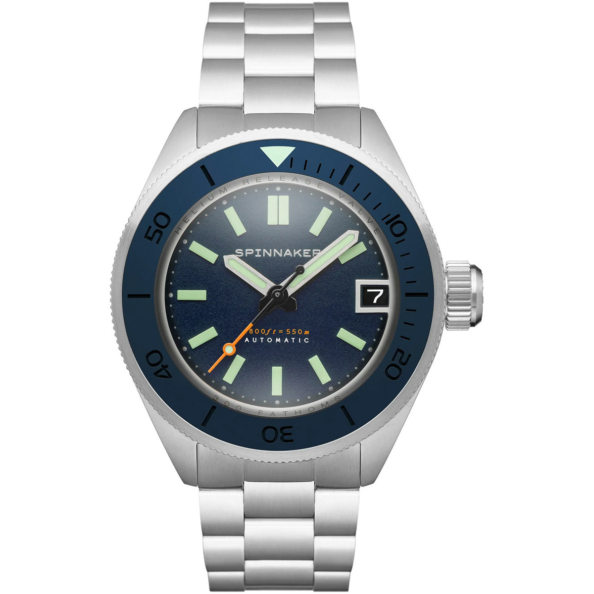 Uhren & Schmuck Herren Armbanduhren Spinnaker SP-5098-22 Silbern