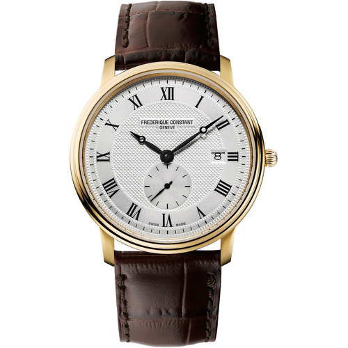 Uhren & Schmuck Herren Armbanduhren Frederique Constant FC-245M5S5 Gold