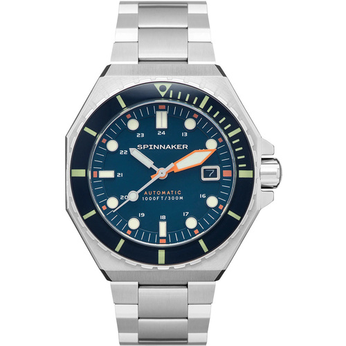 Uhren & Schmuck Herren Armbanduhren Spinnaker SP-5081-GG Silbern