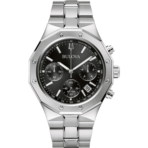 Uhren & Schmuck Herren Armbanduhren Bulova 96B410 Silbern