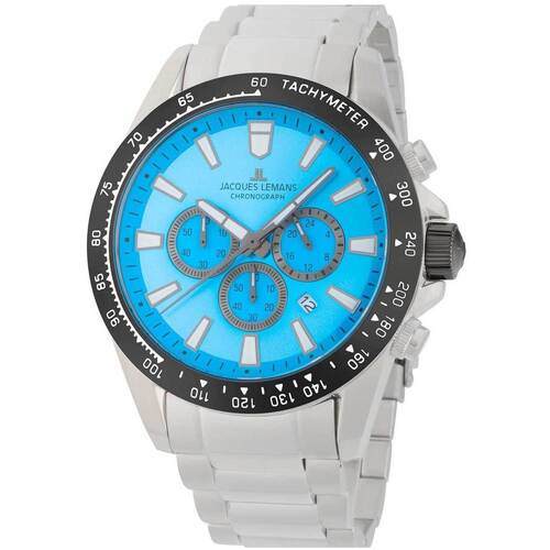 Uhren & Schmuck Herren Armbandühre Jacques Lemans 1-2140K Silbern