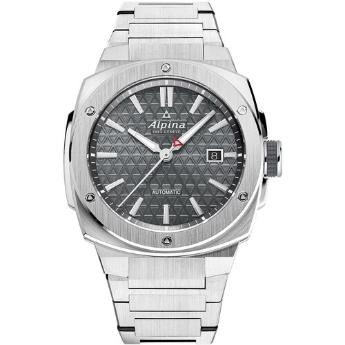 Uhren & Schmuck Herren Armbandühre Alpina AL-525G4AE6B Silbern
