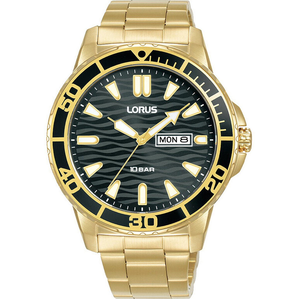 Uhren & Schmuck Herren Armbandühre Lorus RH362AX9 Gold
