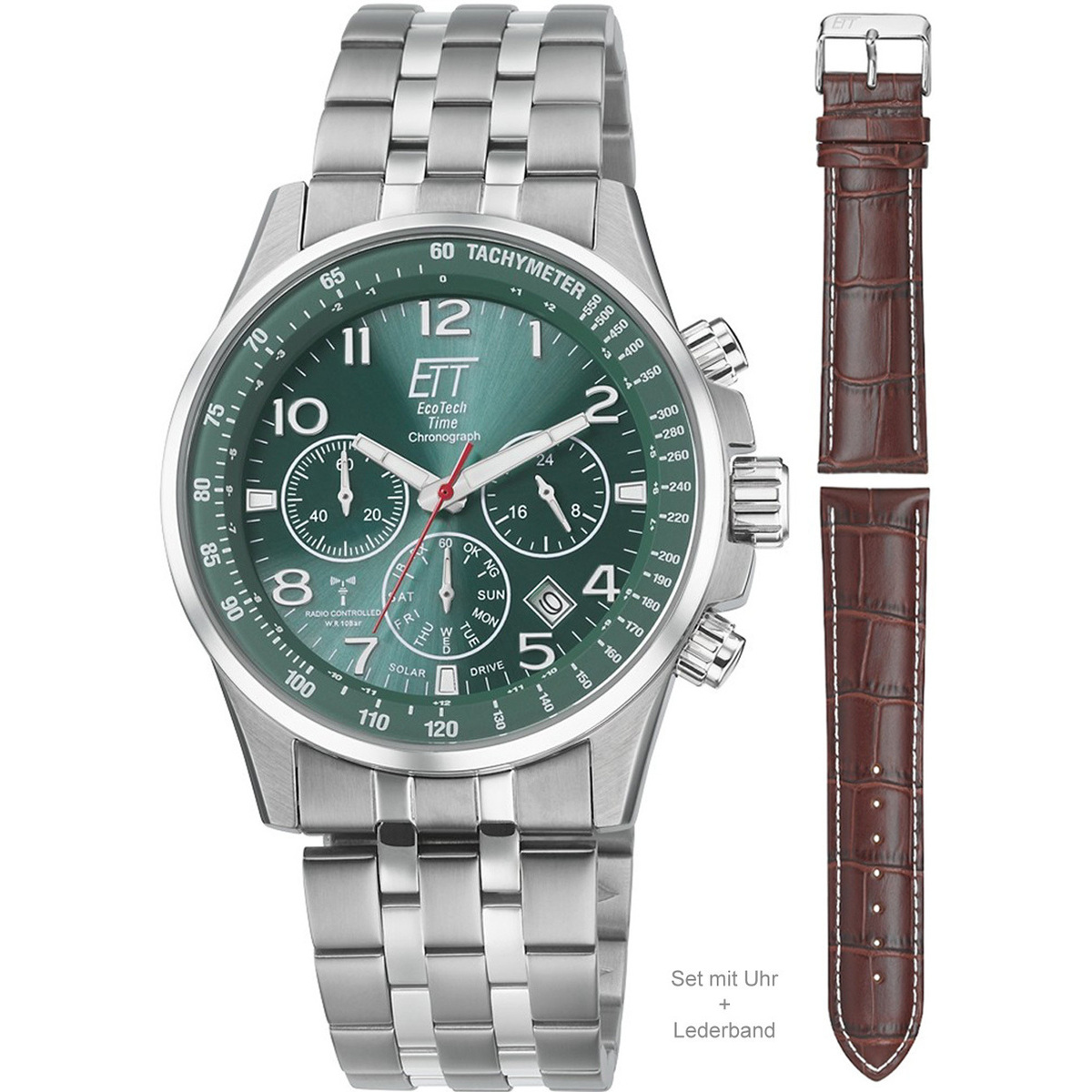 Uhren & Schmuck Herren Armbandühre Ett Eco Tech Time EGS-11611-82MS Silbern