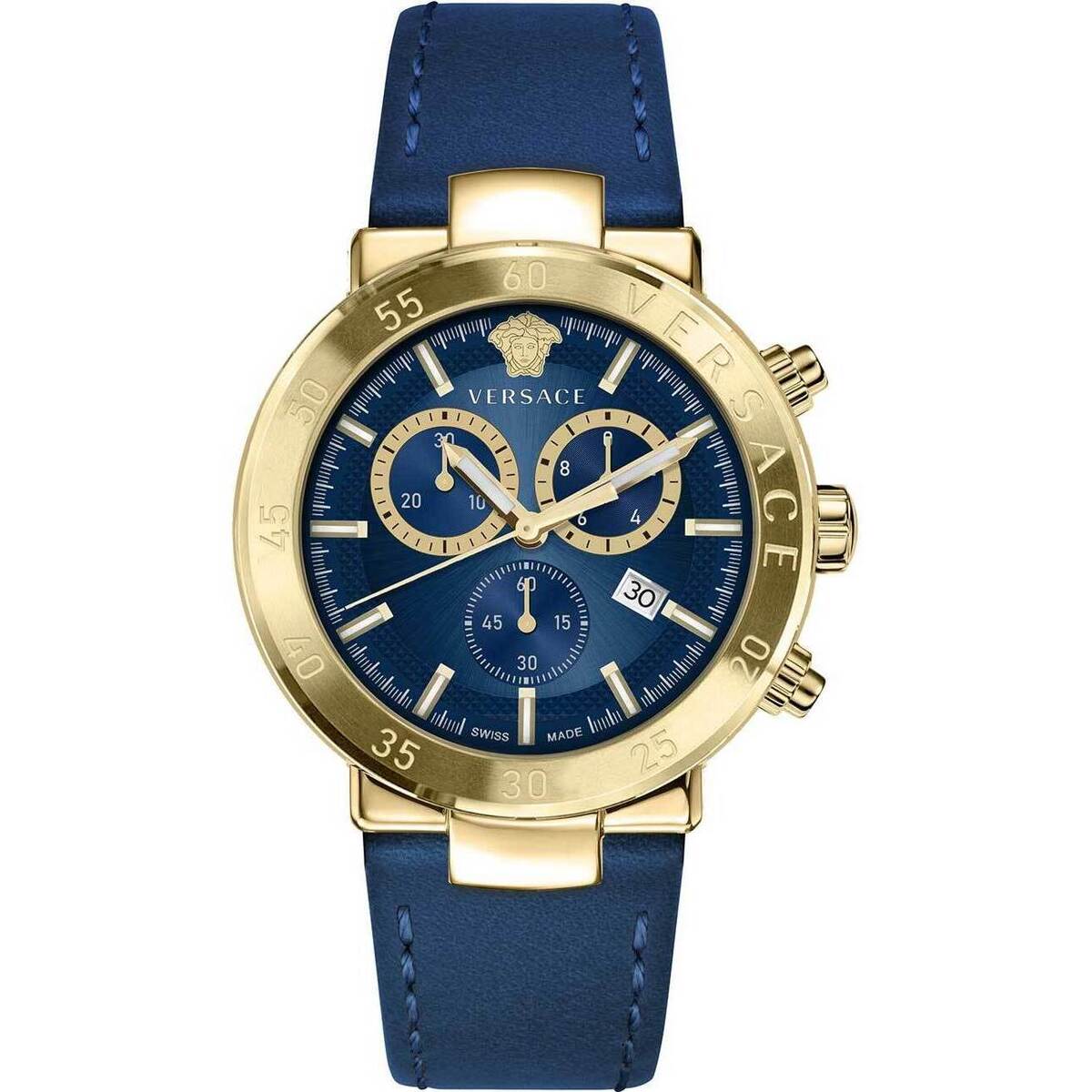 Uhren & Schmuck Herren Armbandühre Versace VEPY00921 Gold