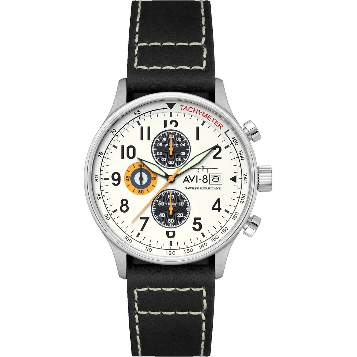 Uhren & Schmuck Herren Armbanduhren Avi-8 AV-4011-1E Silbern