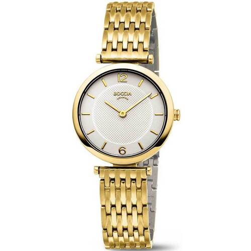 Uhren & Schmuck Damen Armbanduhren Boccia 3362-04 Gold