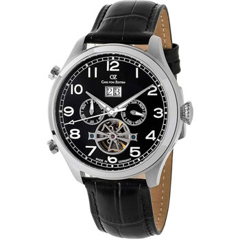 Uhren & Schmuck Herren Armbandühre Carl Von Zeyten CVZ0003BK Silbern