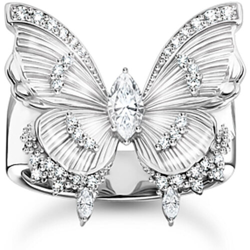Uhren & Schmuck Damen Ring Thomas Sabo TR2495-051-14-56 Silbern
