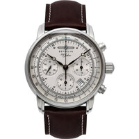 Uhren & Schmuck Herren Armbandühre Zeppelin 8620-1 Silbern