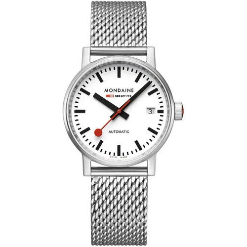 Uhren & Schmuck Damen Armbanduhren Mondaine MSE.35610.SM Silbern