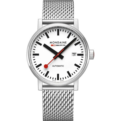 Uhren & Schmuck Herren Armbanduhren Mondaine MSE.40610.SM Silbern