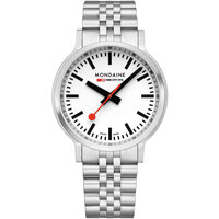 Uhren & Schmuck Herren Armbanduhren Mondaine MST.4101B.SJ.2SE Silbern