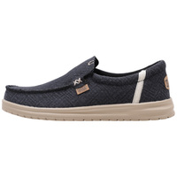 Schuhe Herren Slipper HEYDUDE MIKKA JUTE Schwarz